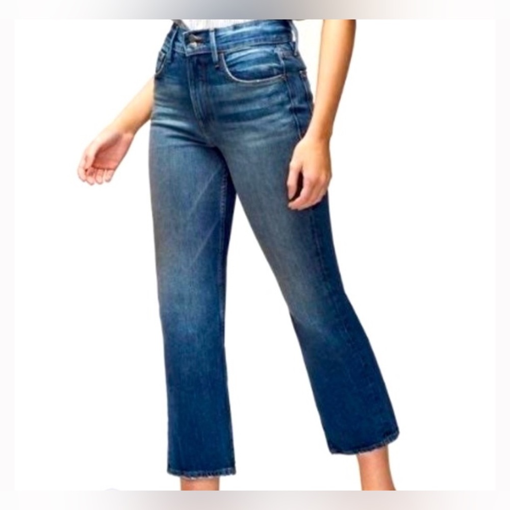 FRAME Le Sylvie Boot Crop Jeans